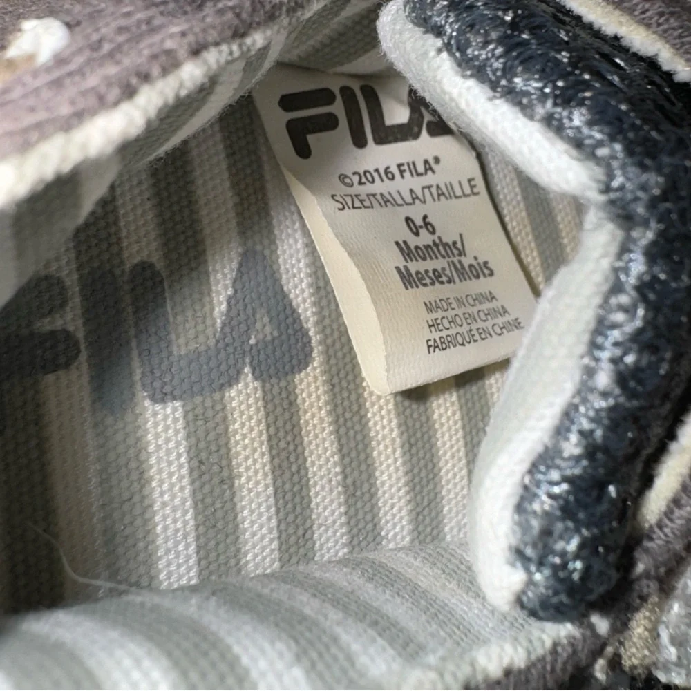 Fila brand size